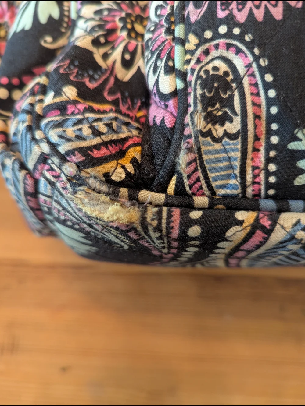 Vera Bradley Bandana Paisley Swirl Large Backpack